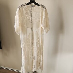 Rebellion Cream Short Sleeve Tunic